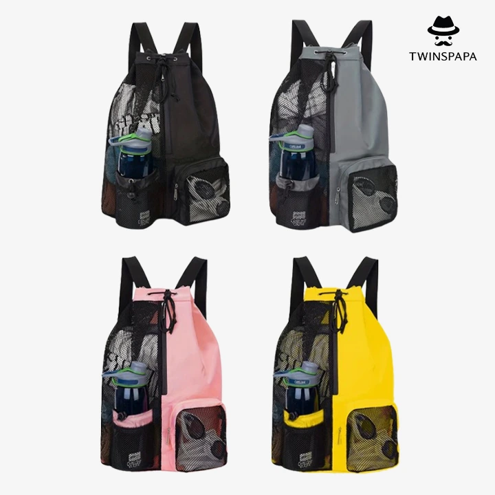 경량 레저 스포츠용 멀티 매쉬 백팩 4color (업체별도 무료배송)