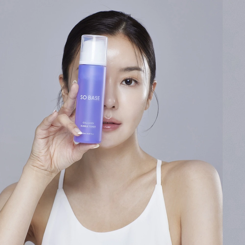 [쏘베이스] 콜라겐 버블 토너 140ml (업체별도 무료배송)