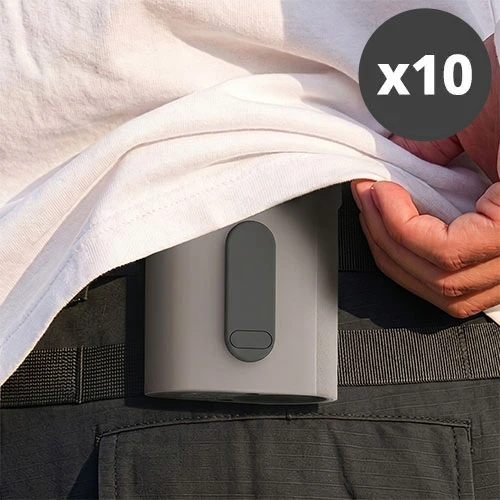 [대량구매관][스카이] 클립 100단 바디팬 미니 휴대용 선풍기 x 10개 W13 (업체별도 무료배송)