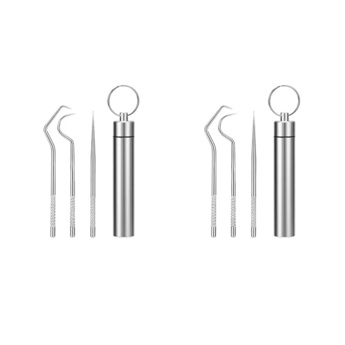 스텐 치실 이쑤시개 1+1 (업체별도 무료배송)