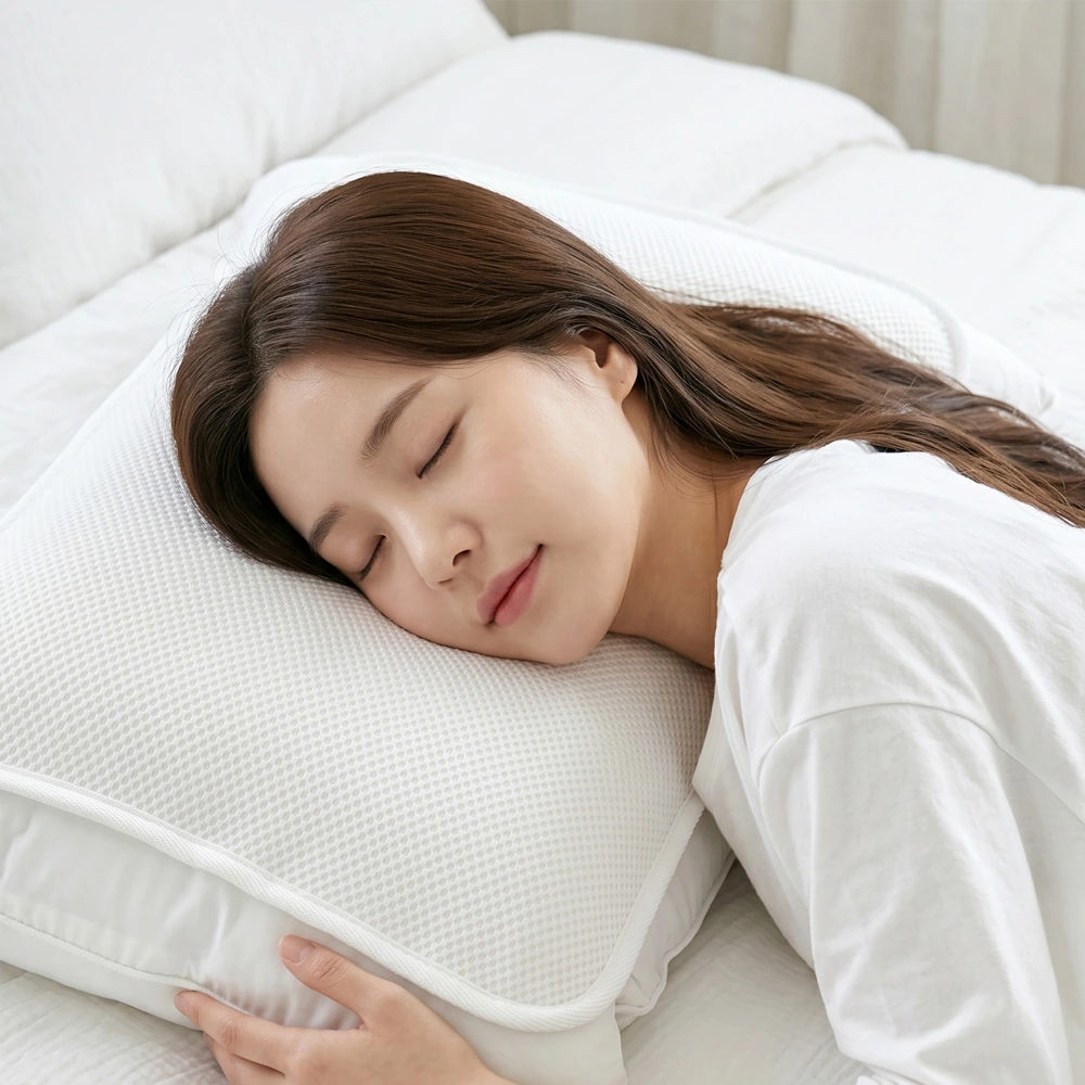[한일좋은자리] 에어매쉬 쿨 밴딩 베개커버 1+1 40X60 (업체별도 무료배송)