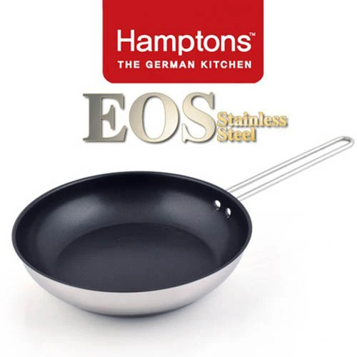 [Hamptons] 독일 햄튼 EOS 스텐 인덕션 겸용 후라이팬 28CM(업체별도 무료배송)