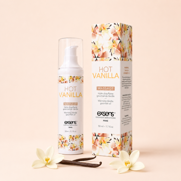[엑상스] (프랑스 수입) 워밍 고멧 마사지 오일 핫바닐라 50ml (업체별도 무료배송)